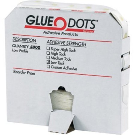 GLUE DOTS Low-Melt Glue Sticks, Light Tan, Dot GD101